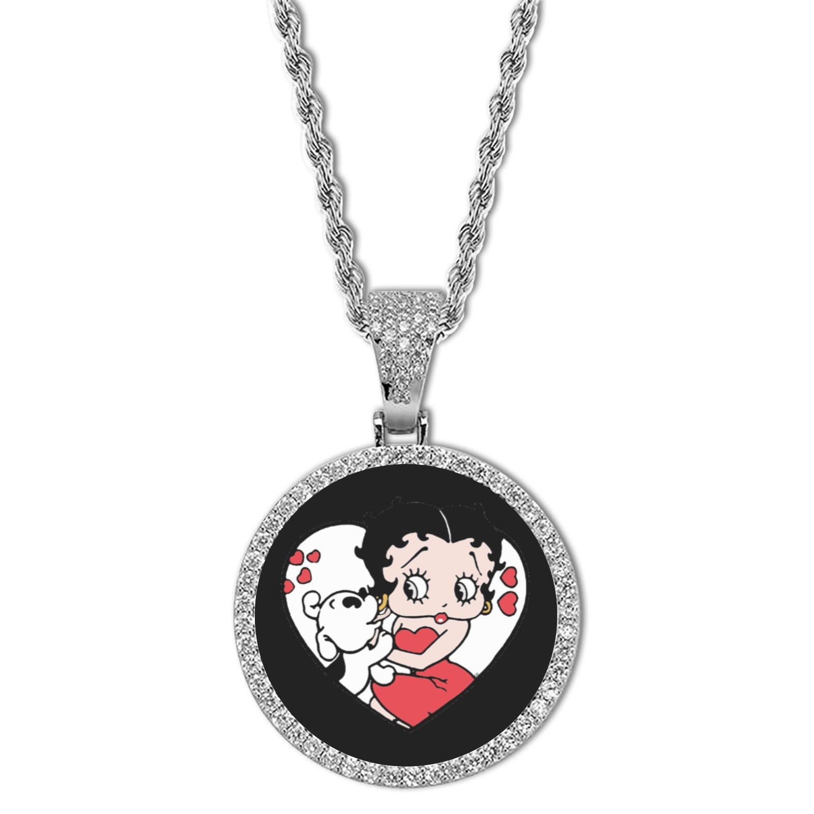 JESSICA RABBIT ペンダントチャーム 3D Jessica Rabbit Diamond Pendant – Jason's Jewelry Creations