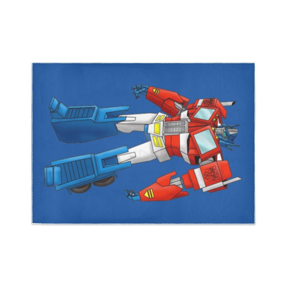 Optimus Prime Area Rug Big Transformers Home Decoration Gifts for Him ...