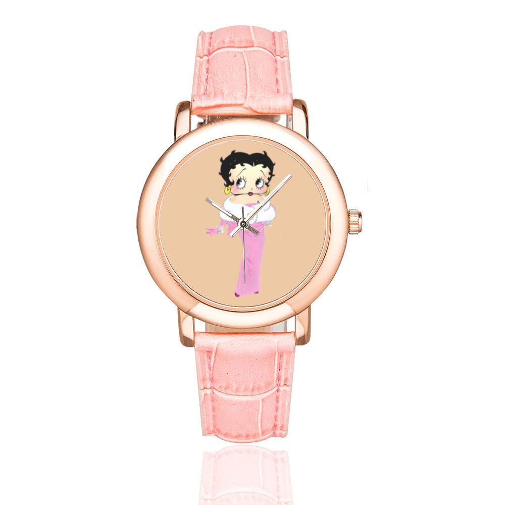 Betty Boop Watch Stainless Steel Pink Birthday Gifts for Her  display picture 3