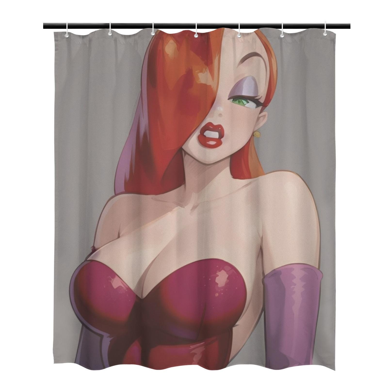Discover Jessica Rabbit Shower Curtain