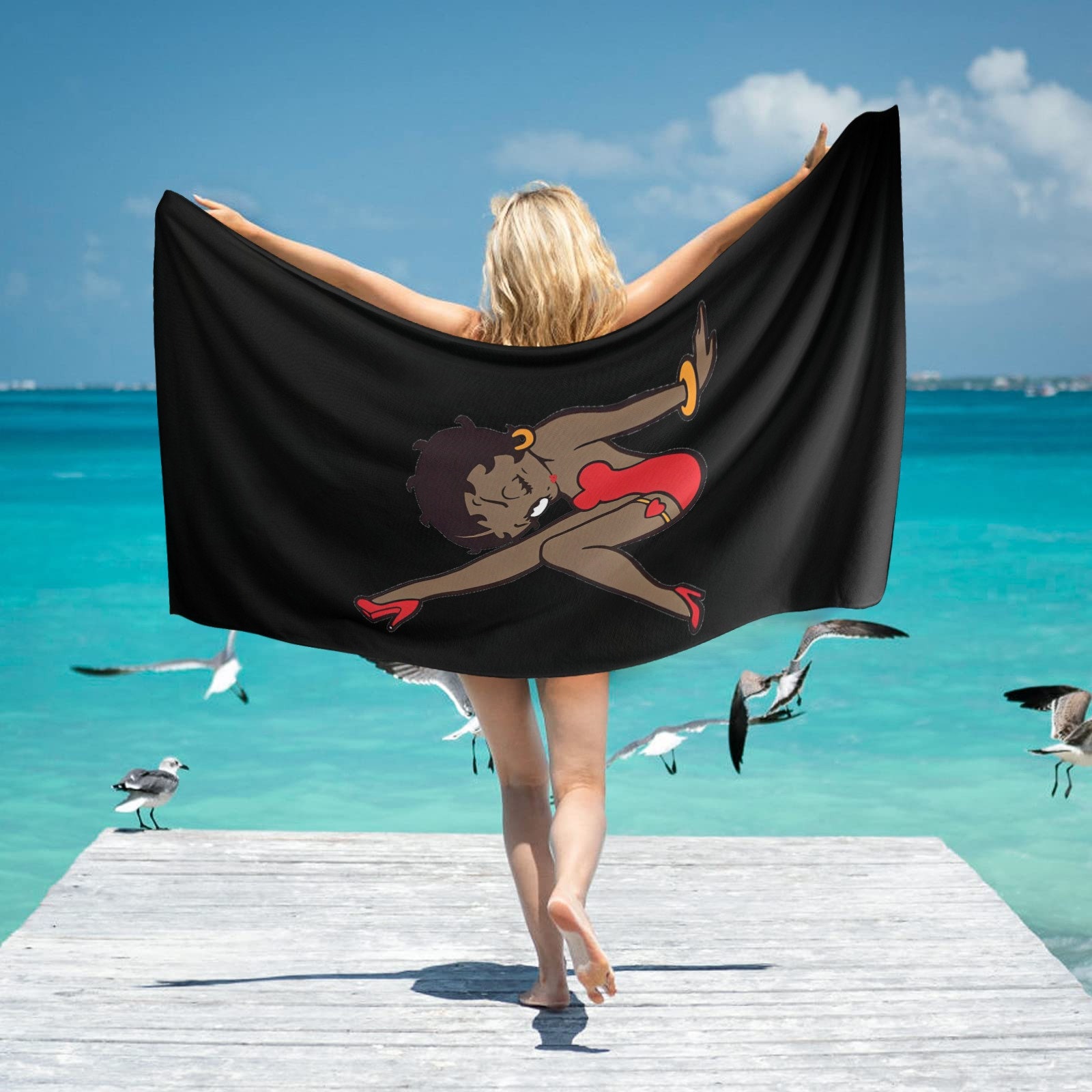 Discover Bettyy Boopp Beach Towel, Gifts For Her
