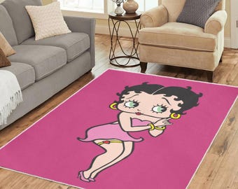 Betty Boop Area Rug Big Betty Boop Home Decoration Gifts For Her