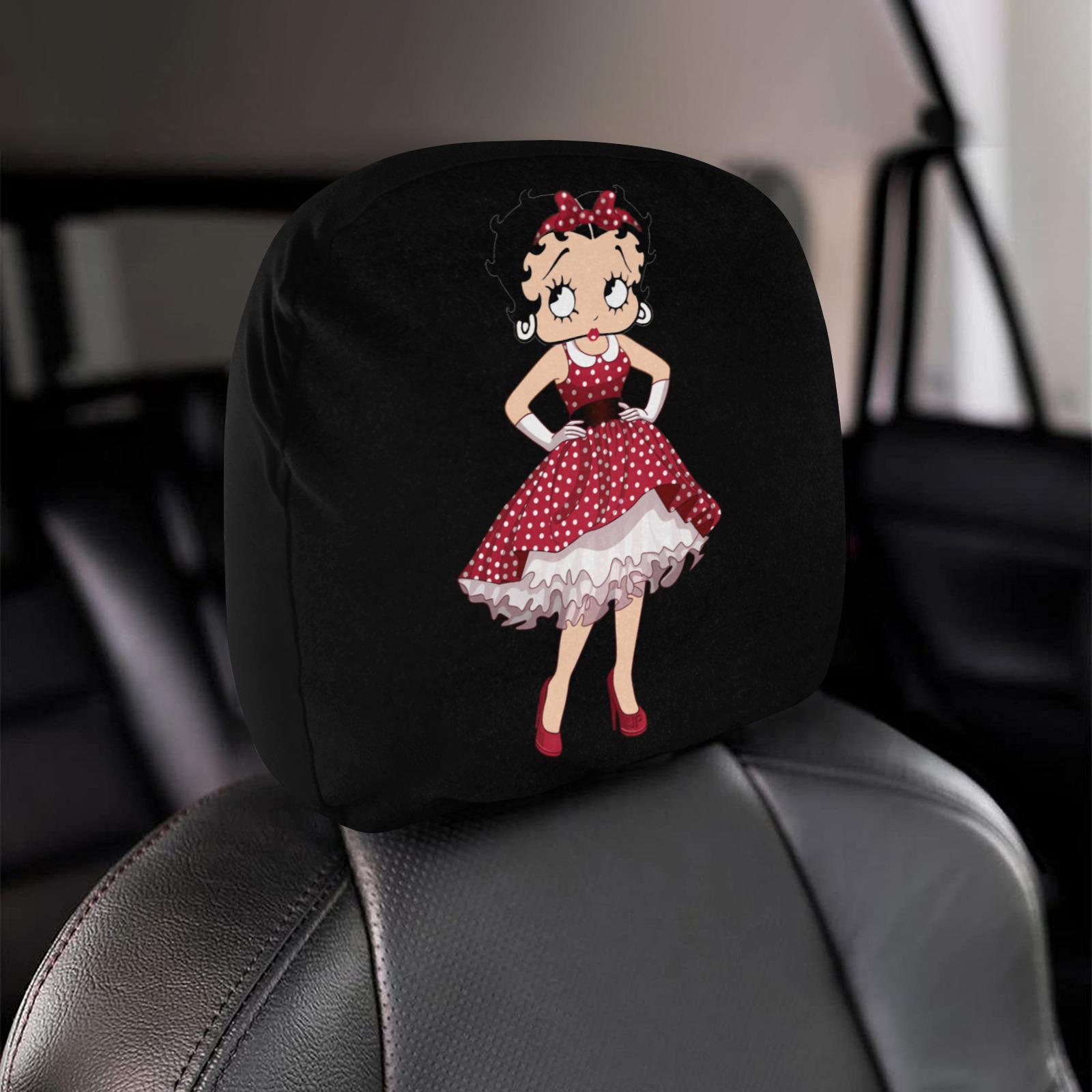 Discover Bettyy Boopp Car Headrest Covers, Cute Car Accessories for Women