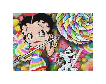 Betty Boop Puzzle 500 Pieces Wooden Gifts