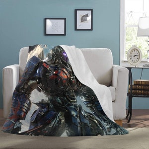 HUGE BEST PRICE Optimus Prime Transformers Blanket Fleece Halloween Home Decoration Travelling Gifts For Her Him