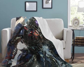 HUGE BEST PRICE Optimus Prime Transformers Blanket Fleece Halloween Home Decoration Travelling Gifts For Her Him