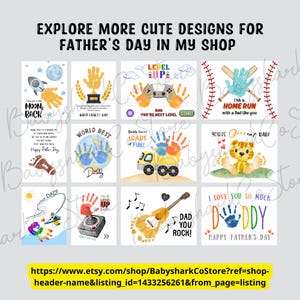 I'm so Hooked on Daddy Handprint Craft, Fish Handprint, Happy Fathers ...