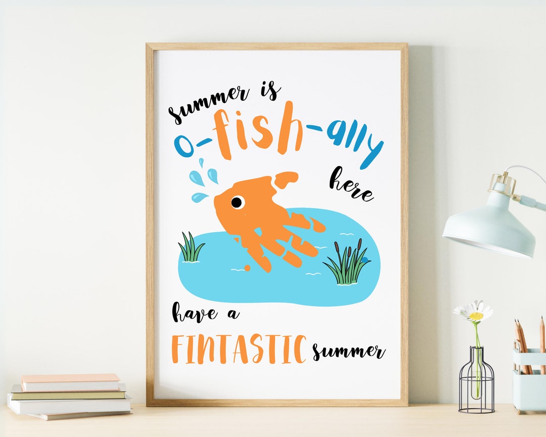 Summer is Ofishally Here, Summer Printable Craft for Kid, Summer ...