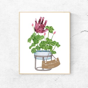 Feliz dia das mães, flores para a mãe, artesanato com impressão manual do bebê, artesanato com arte manual, aniversário da mãe, crianças, bebê, cartão de presente de lembrança, para impressão