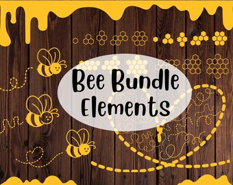 Bee SVG, Cute Bee SVG, Cut File Baby, Animal SVG, Animal Cricut file, Toddler Bodysuit, Nursery Silhouette, Cricut Vinyl Iron