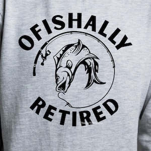 Ofishally gepensioneerd SVG PNG, officieel gepensioneerd SVG, grappige pensioen visserij Svg, vissen Shirt sublimatie Png downloadbestand, Cricut Svg