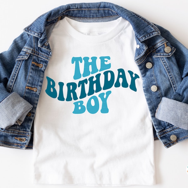 Birthday Boy SVG PNG, Boys Birthday SVG, Retro Birthday Shirt Svg, Kids, Toddlers, Cricut Svg Cut file, Shirt Sublimation Png Download File