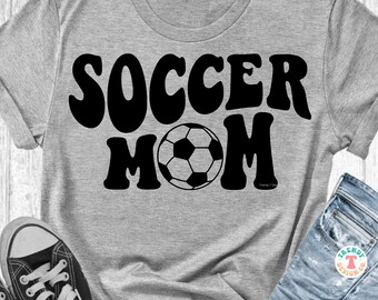 Soccer Mom SVG PNG, Soccer Mom PNG, Soccer Svg, Game Day Svg, Sweatshirt Png, Snijmachine Svg-bestand voor shirts, Png voor shirtsublimatie