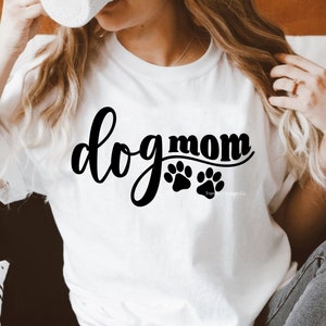 Dog Mom SVG PNG, Dog Mom PNG, Dog Paws, Cricut Svg Cut File, Sweatshirt, Shirt Sublimation Png File, Svg File for Cricut, Silhouette Svg