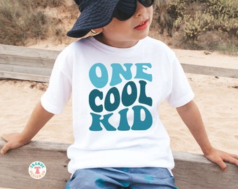 One Cool Kid SVG PNG, Kids SVG, Toddler Shirt Svg, Boy Mom Svg, Mom Life Svg, Toddler Boy Svg, Cricut Cut File Svg, Shirt Sublimation Png