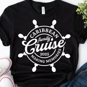 Family Cruise SVG PNG, Family Vacation SVG, Caribbean Cruise Shirts Svg, 2025 Family Reunion Svg, Cricut Cut File, Shirt Sublimation Png,
