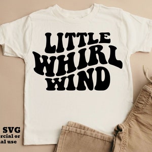 Kinderen SVG PNG, peuter, jongens meisjes, grappige kinderen citaat, kleine wervelwind, golvende tekst Svg, Kids Shirt sublimatie Png, Cricut Svg, bestand knippen