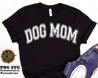 Perro mamá SVG PNG, perro mamá PNG, sudadera con capucha, sudadera, camisa sublimación png archivo de impresión, archivo svg para cricut, silueta svg, vida de mamá, vibraciones de mamá