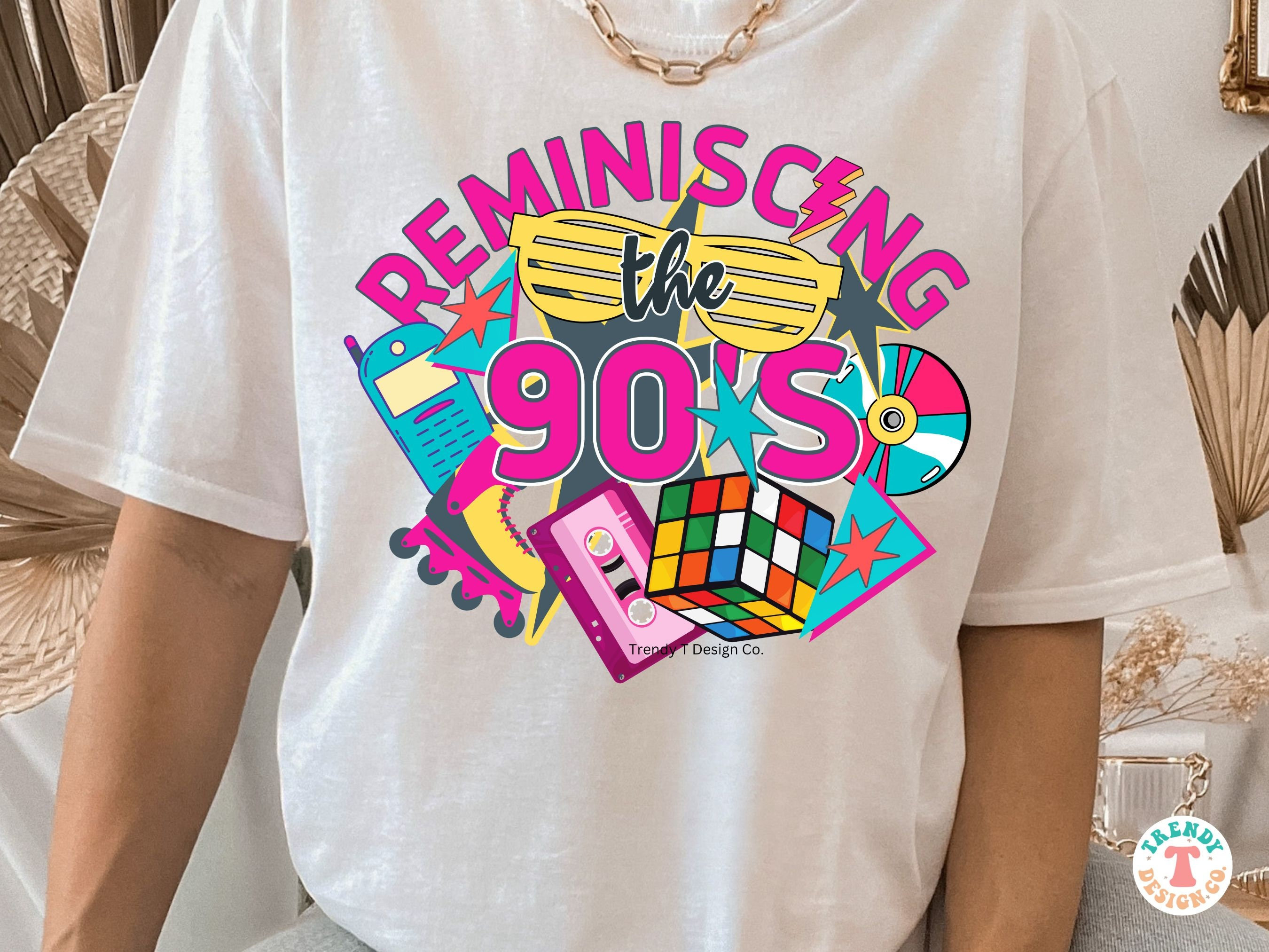 Back To The 90s Retro T-shirt Design Vector Download