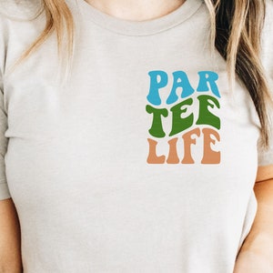 Golf SVG PNG, Par-Tee Life, Retro Golfing Svg, Golfer Svg, Funny Golf Mom Svg, Golf Dad Svg, Cricut Svg Cut File, Sublimation Png Download