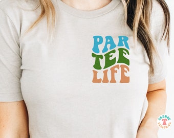 Golf SVG PNG, Par-Tee Life, Retro Golf Svg, Golfista Svg, Divertente Golf Mamma Svg, Golf Dad Svg, Cricut Svg Cut File, Sublimazione Png Download