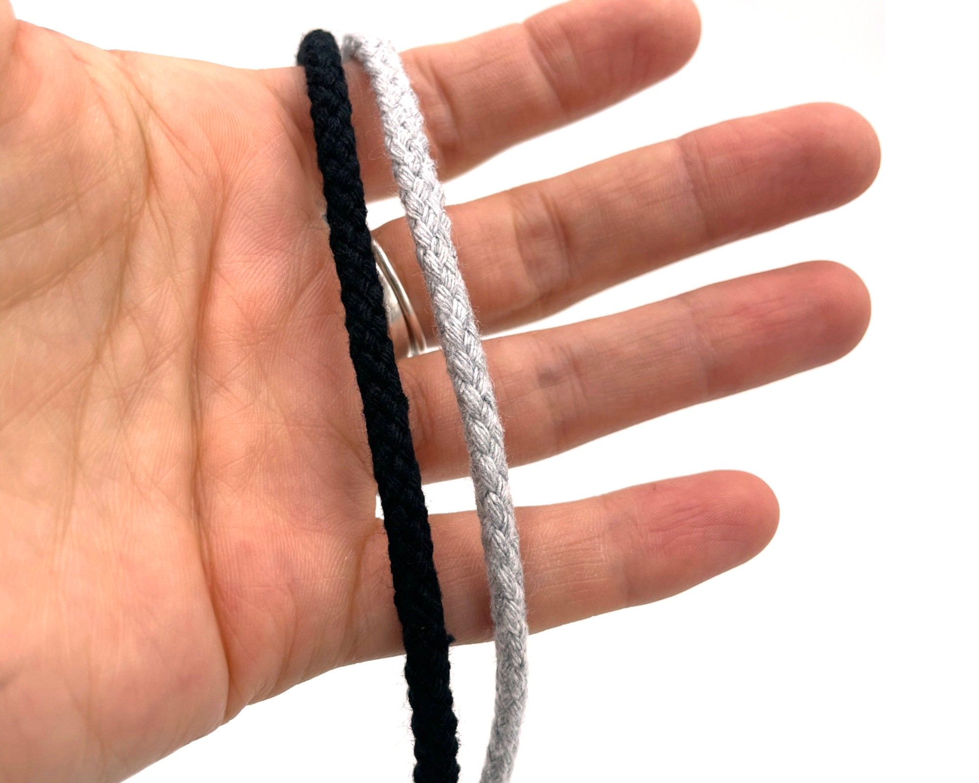 51 Inch Replacement Drawstring Cord - Cotton Drawstring With Metal Tips For Sweatpants & Hoodies