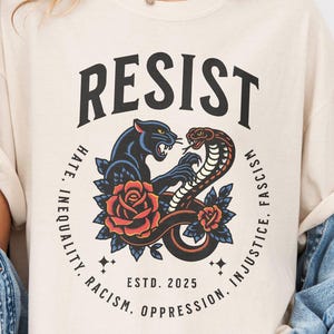 Anti 4th of July Shirt Resist Oppression Tshirt Anti Trump Fascism Tee Political Protest Leftist Liberal Gift Feminist Merch FDT Democrat
