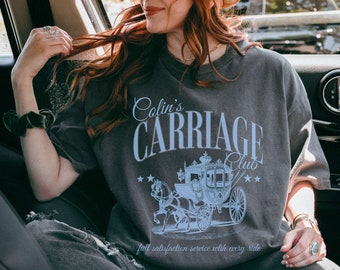 Colin Carriage Club Shirt, Penelope Colin Fan Tshirt Season 3 Lady Featherington Polin Social Club Book Inspired Tee Gossip Social Club Cute