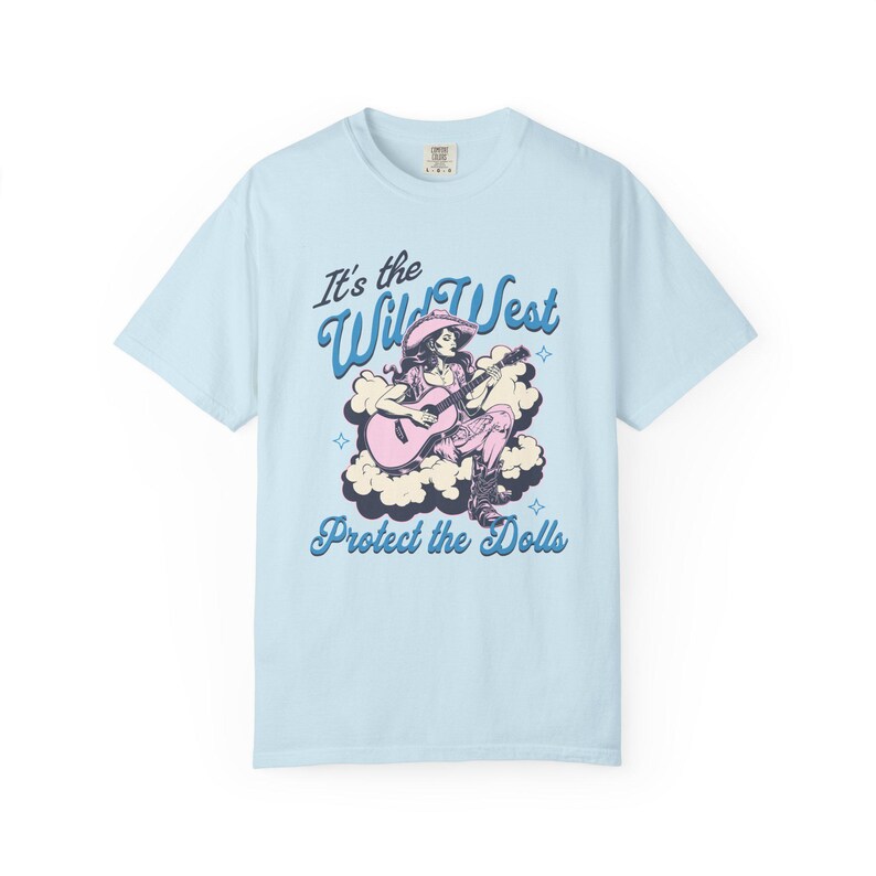 Protect The Dolls Shirt Gender Equality Tee Trans Pride Shirt Human Rights Activist Gift Feminist Tshirt Western Graphic Country Aesthetic Chambray