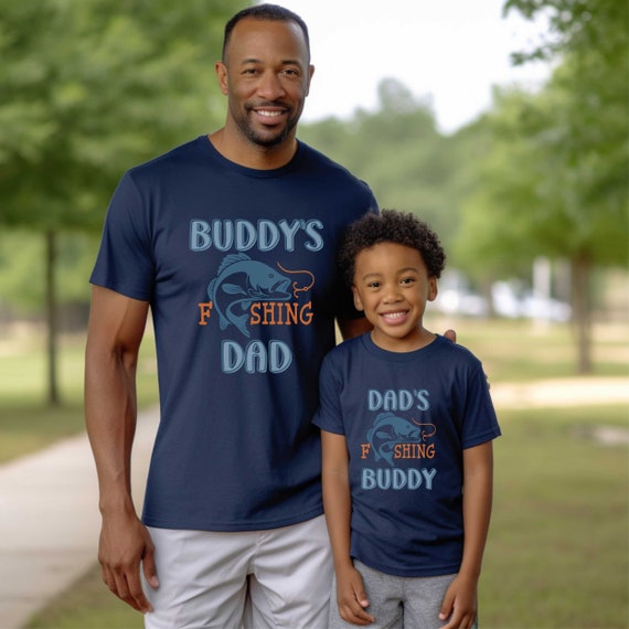 Father Son Fishing Shirt, Fishing Buddies Father's Day Gift