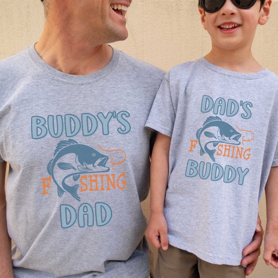 Father Son Fishing Shirt, Fishing Buddies Father's Day Gift