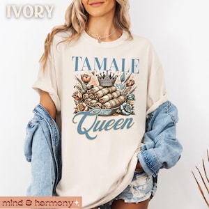 Tamale Queen Latina PNG, Spanish Digital File Hispanic Instant Download Mexican Mama DIY Gift LatinX Graphic Spanglish Print Craft Clip Art