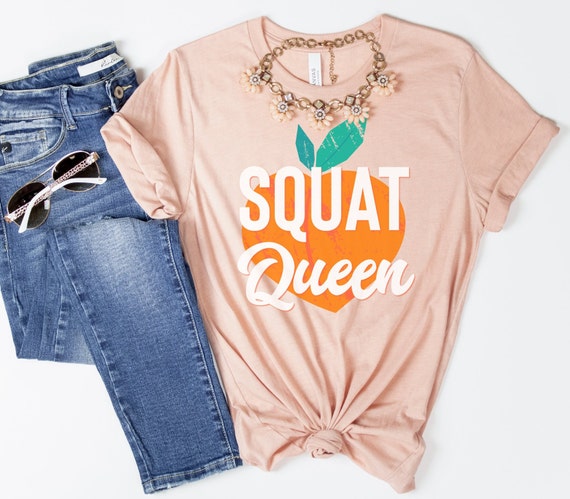 peach workout shirt