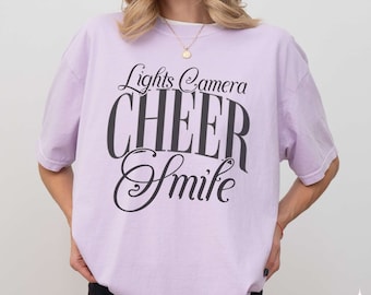 Camiseta Cheerleading Comfort Colors, Departamento de Cheerleading Tortured, Regalo divertido para entrenador