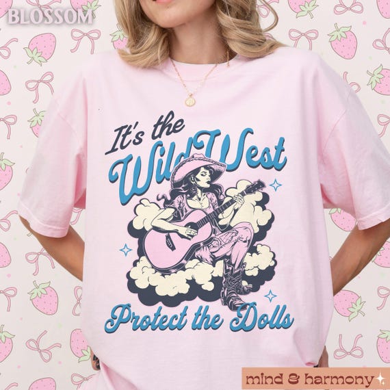 Protect The Dolls Shirt Gender Equality Tee Trans Pride Shirt Human Rights Activist Gift Feminist Tshirt Western Graphic Country Aesthetic