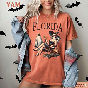 Florida Beach Shirt, Destin Florida Tees, Florida Beach Vibes Shirt, Take Me To Florida, Funny Florida Shirts, Florida Beach Ghost Holiday