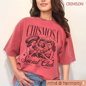 Chismosa PNG Latina Social Club Graphic, Chisme DIY Craft Mexican Woman Digital Download Hispanic LatinX Gift for Her Original Trendy Cafe