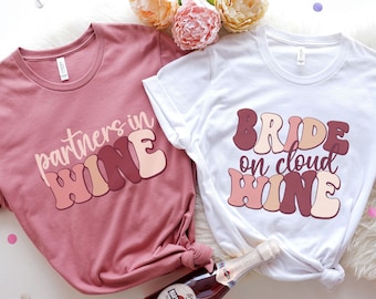 Wine Bachelorette Party Shirts, Winery Bachelorette Shirts Moscato Wine Tasting Shirt Funny Wine Shirts Wine Theme Bachelorette Retro Cute