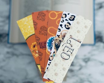 星座ブックマークセット：手作りの占星術リーダーギフト