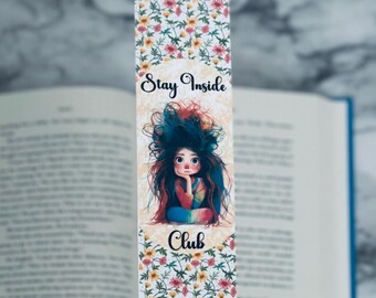 気まぐれな「ステイ・インサイド・クラブ」ブックマーク：手作りの読書ギフト