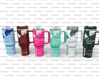 RB Energy Drink Inspired 40 oz Tumbler, Viral Energy Drink Tumbler, personalized Gift