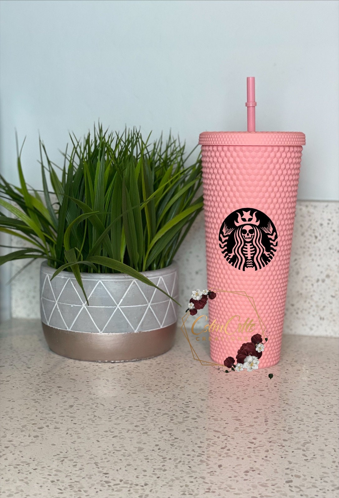 Black Studded Starbucks Cup - Etsy
