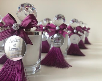 Wedding Favors, Shot Glass Candle Favors, Wedding Candle Favors