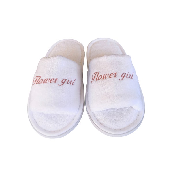 Flower Girl Slippers