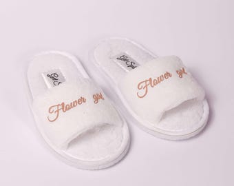Flower Girl Slippers