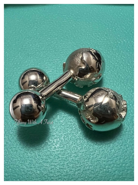 Tiffany & Co Globe Cufflinks