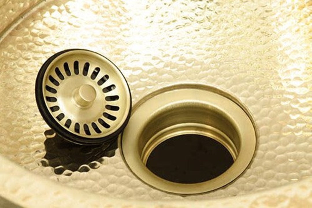 Brass Sink Drain for Use With a Kitchen Disposer Garbage Disposal ULB