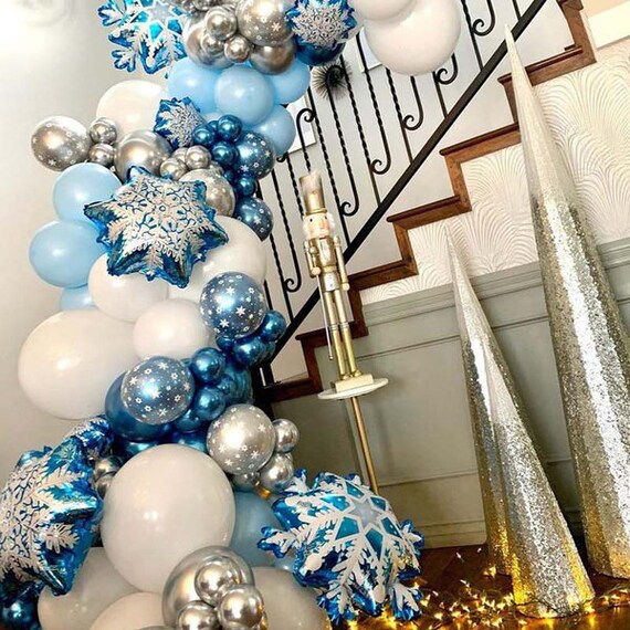  80pcs Christmas Snowflake Ornaments DIY Christmas Tree