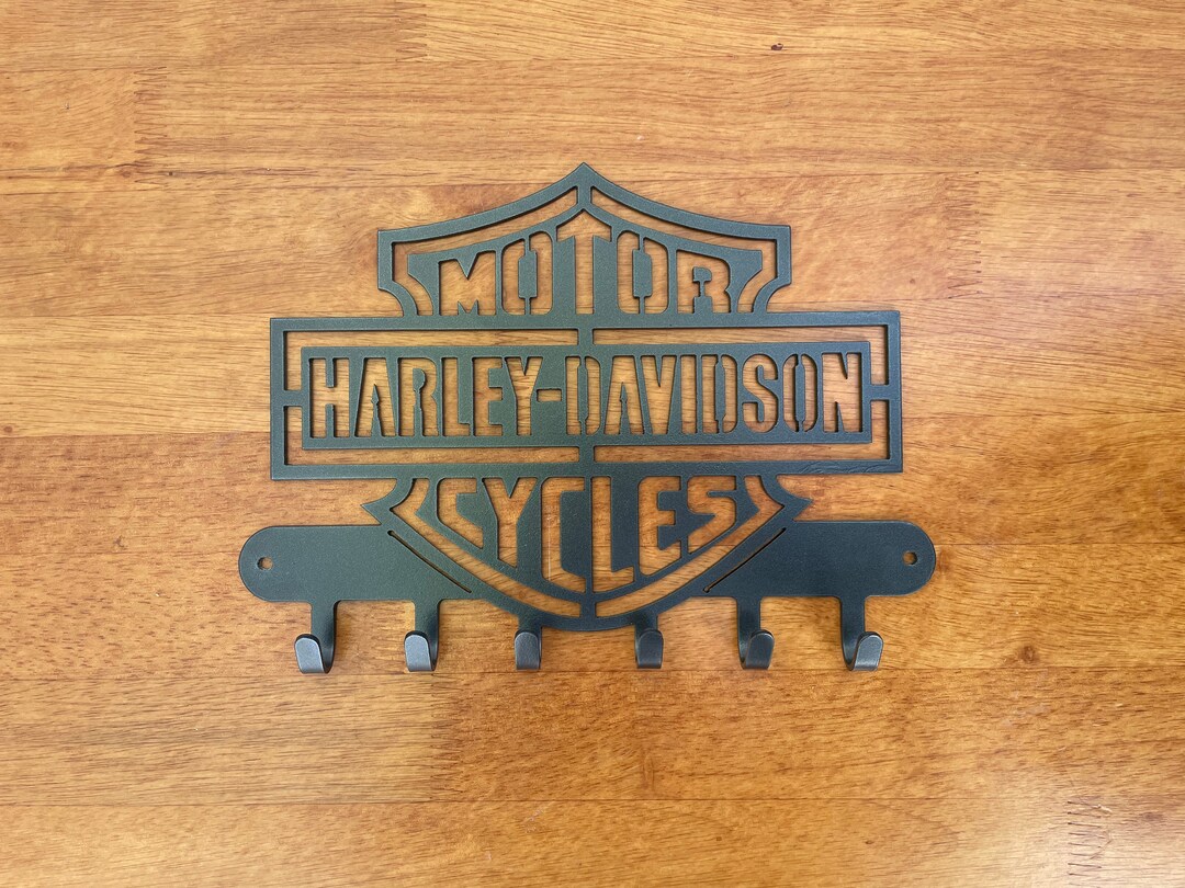 Harley Davidson Motorcycle Wooden Key Holder For Wall Wall atelieryuwa.ciao.jp