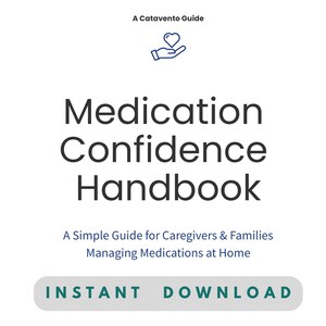 Guia de Medicação para Cuidadores em PDF para Imprimir | Como Ler a Rótulo da Receita | Controle de Medicamentos para Idosos | Gerenciamento de Medicamentos em Casa